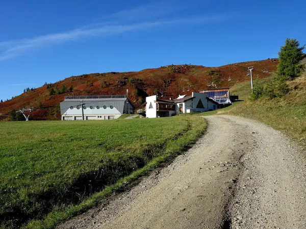 Aufstieg zum Gasthof Gadein
