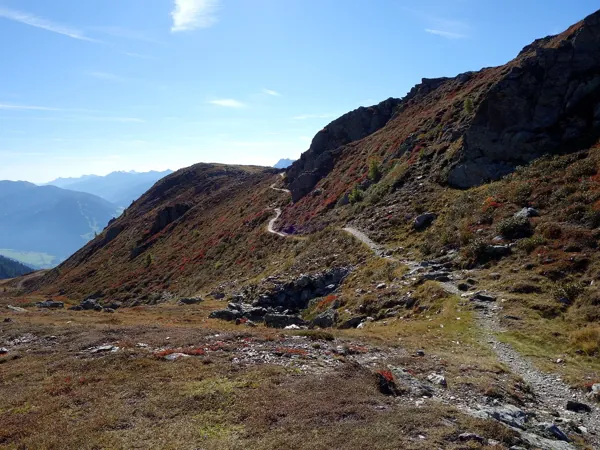 Aufstieg zur Parggenspitze