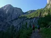 Aufstieg zur Obstanser Seehütte