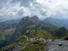 Blick vom Gipfel Pfannspitze Richtung Osten Bildmitte Große Kinigat