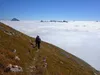 Abstieg vom Gipfel Porze Richtung Tilliacher Joch