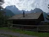 bei Wiesenhütte hinten die Lienzer Dolomiten