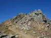 ueber den Gipfelgrat zum Gipfel Regenstein