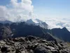 Blick vom Gipfel Regenstein Richtung Osten vorne Mitte der Bockstein