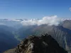 Blick vom Gipfel Regenstein Richtung SW links unten das Winkeltal