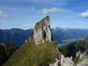 Aufstieg Richtung Alplspitz Blick Richtung SW