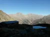 Abstieg Richtung Riepenalm bei Hütte