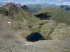 bei Wangesscharte Blick Richtung Norden unten der Gschrittsee