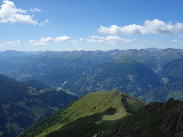 Gipfel Rotenkogel Blick Richtung Süden