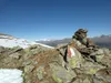 von Jakoberkaser bis zum Gipfel Rotstein auf der Scharte hinten Großglockner