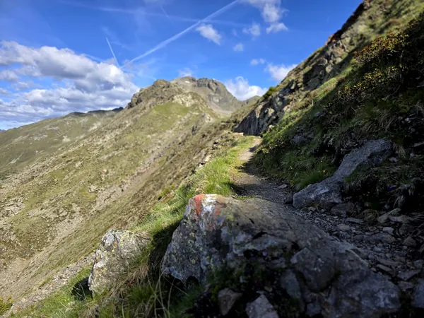 vom Goiselemandl zum östlichen Sattelkopf hinten die Schleinitz