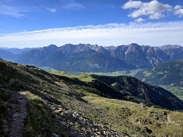 vom Goiselemandl zum östlichen Sattelkopf Blick Richtung Lienzer Dolomiten