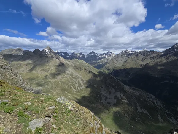 vom Goiselemandl zum östlichen Sattelkopf Blick RIchtung NO