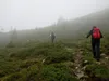 von Ochsnerhütte Aufstieg Richtung Gipfel Scharnik
