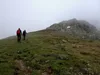 von Ochsnerhütte Aufstieg Richtung Gipfel Scharnik