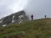von Ochsnerhütte Aufstieg Richtung Gipfel Scharnik