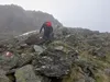 von Ochsnerhütte Aufstieg Richtung Gipfel Scharnik