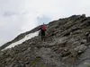von Ochsnerhütte Aufstieg Richtung Gipfel Scharnik