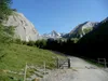 von Lucknerhaus bis Lucknerhütte hinten Großglockner
