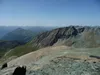 Blick vom Gipfel Schere Richtung SW re Kreuzwandspitze