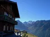 Lesachriegelhütte hinten der Hochschober