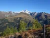 von Lesachriegelhütte Richtung Schönleitenspitze Blick Richtung Großglockner