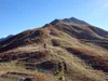 von Lesachriegelhütte Richtung Schönleitenspitze hinten rechts