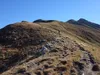 von Lesachriegelhütte Richtung Schönleitenspitze hinten rechts