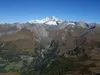 Blick vom Gipfel Schönleitenspitze Richtung Norden Mitte der Großglockner