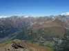 Blick vom Gipfel Schönleitenspitze Richtung NNW