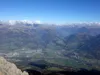 Blick vom Gipfel Schöttnerspitze Richtung NNO