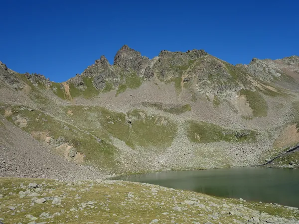 beim Sichelsee Blick Richtung NW hnten Mitte rechts Beim Kreuz
