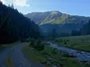 Aufstieg Richtung Hirtenhütte