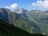 von der Hirtenhütte Aufstieg Richtung Spitzköfele Blick Richtung Porze