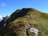 von der Hirtenhütte Aufstieg Richtung Spitzköfele über Bergkamm
