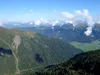 Blick vom Gipfel Spitzköfele Richtung NW