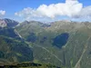 Blick vom Gipfel Spitzköfele Richtung SW