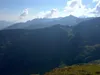 Blick vom Gipfel Spitzköfele Richtung Osten rechts der Hochspitz
