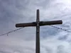 Gipfelkreuz am Vorgipfel des Stanziwurten