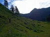 vom Sadnighaus Richtung Kröllalm hinten rechts der Magernigspitz
