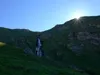 von der Kröllalm Richtung Butzentörl