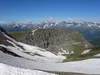 am Butzentörl vorne der Hilmersberg hinten die Schobergruppe