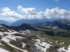 Blick vom Gipfel Stellkopf Richtung SSO links das Rotwandeck