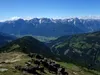 Blick vom Gipfel Straßkopf Richtung Süden hinten Lienzer Dolomiten