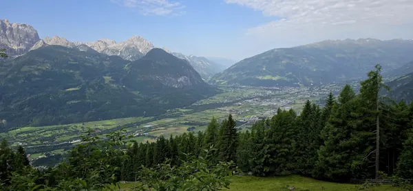 Aufstieg Richtung Stronachkogel Blick Richtung Lienzer Talboden