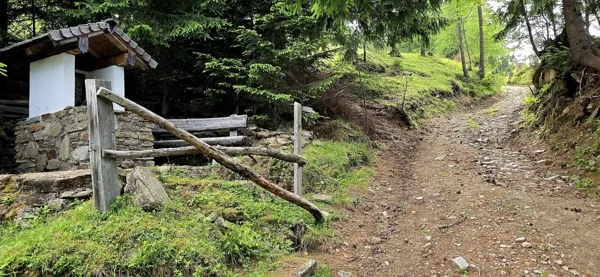 Aufstieg Richtung Stronachkogel steile Passage