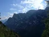 über den Dolomiten-Höhenweg Blick Richtung NO