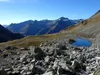 Aufstieg Richtung St Pöltner Hütte Blick Richtung Süden