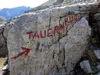 von der St Pöltner Hütte Aufstieg Richtung Taürnkogel