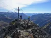Gipfel Taürnkogel mit Blick Richtung SO